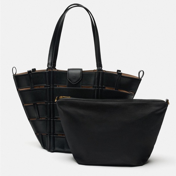 ZARA TOTE BAG - Picture 3 of 10